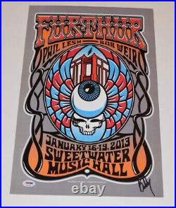 Bob Weir Signed Autograph FURTHER Poster The Grateful Dead & Company PSA/DNA COA
