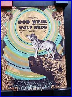 Bob Weir & Wolf Bros VIP Poster Chicago Halloween #96/100