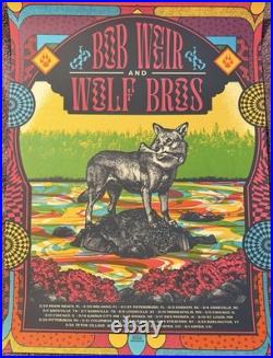 Bob Weir Wolf Brothers Winter 2023 Tour Poster