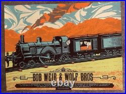 Bob Weir and Wolf Brothers tour poster 2019 S/N