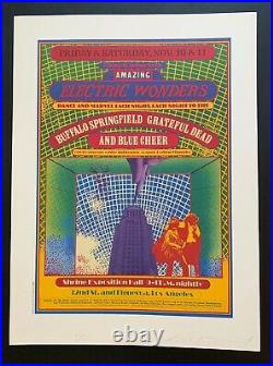 Buffalo Springfield/Grateful Dead Signed and Numbered Limited Edition