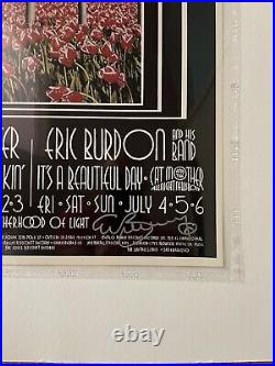 CGC Certified! 1st- BG180 Johnny Winter/ E Burdon SIGNED Concert Poster AOR FD