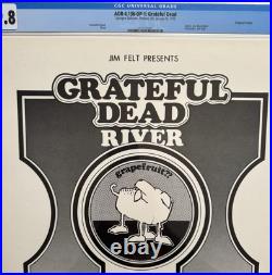 CGC Certified 1st Print AOR 4.136 Grateful Dead @ Springers Concert Poster BG FD