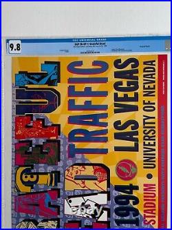 CGC Certified 1st Print BGP96 Grateful Dead/Traffic Concert Poster AOR FD BG