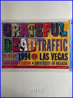 CGC Certified 1st Print BGP96 Grateful Dead/Traffic Concert Poster AOR FD BG
