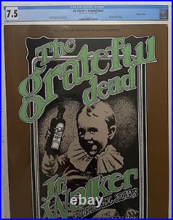 CGC Certified! 1st Printing BG176 Grateful Dead Concert Poster AOR FD