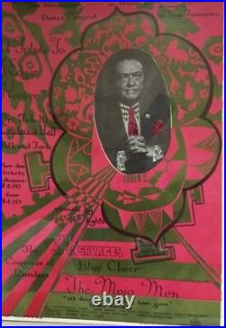 CGC Certified! AOR 2.150 Blue Cheer J. Edgar Hoover Concert Poster'67 BG FD