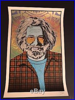Chuck SPERRY JERRY Garcia 4 Poster SET LIMITED Edition Grateful Dead X/500