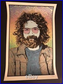 Chuck SPERRY JERRY Garcia 4 Poster SET LIMITED Edition Grateful Dead X/500