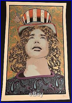 Chuck SPERRY JERRY Garcia Spring 2016 Print Poster LIMITED Edition Grateful Dead