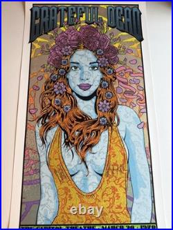 Chuck Sperry Grateful Dead Poster Signed Numbered No Flaws