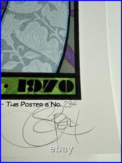 Chuck Sperry Grateful Dead Poster Signed Numbered No Flaws