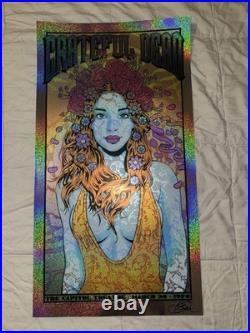 Chuck Sperry Grateful Dead Sparkle / Lava Foil Set Capitol Theatre Poster 1970