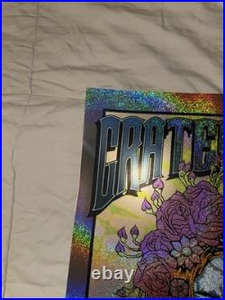 Chuck Sperry Grateful Dead Sparkle / Lava Foil Set Capitol Theatre Poster 1970