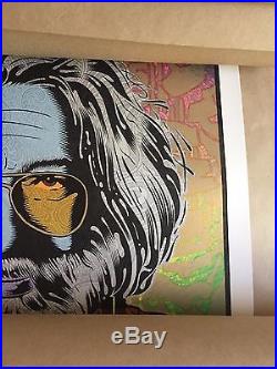 Chuck Sperry Jerry Garcia 3 (Autumn) Poster Tangled Up In Blue Signed Numbered