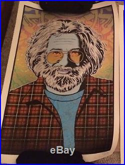 Chuck Sperry Jerry Garcia 3 Tangled Up In Blue Print Poster Grateful Dead