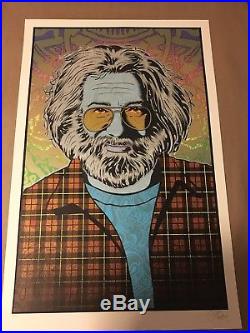 Chuck Sperry Jerry Garcia 4 Season Poster Set The Grateful Dead Rare Art Prints