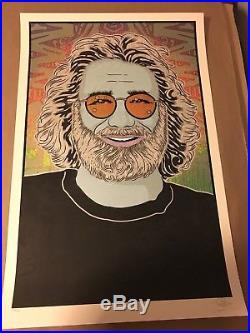 Chuck Sperry Jerry Garcia 4 Season Poster Set The Grateful Dead Rare Art Prints
