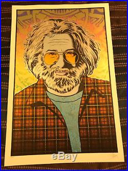 Chuck Sperry Jerry Garcia Autumn # 41/500 MINT Grateful Dead 2017 Print Poster