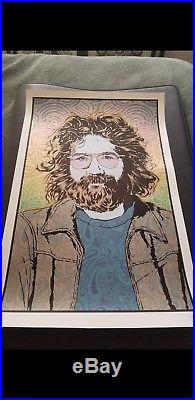 Chuck Sperry Jerry Garcia Orpheus Poster Grateful Dead Art Print