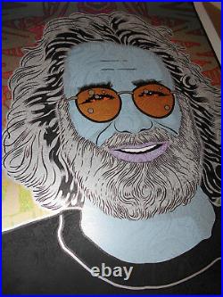 Chuck Sperry Jerry Garcia Winter Built To Last Print Poster Grateful Dead Signed