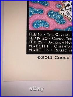 Chuck Sperry Mickey Hart Grateful Dead Silkscreen Poster Art Print