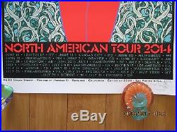 Chuck Sperry-nick Cave American Tour 2014 Poster #1906/2000 Signed-vip Pass-new