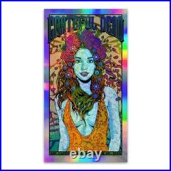 Chuck Sperry x Grateful Dead Bertha Rainbow Foil Edition Poster LE X/65