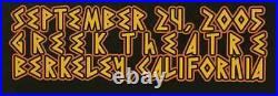 Comes a Time Poster Jerry Garcia Celebration Anastasio Weir Greek Th 2005 Rare