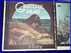 Conlan Creative Lithographers Grateful Dead Wake of the Flood Album Poster