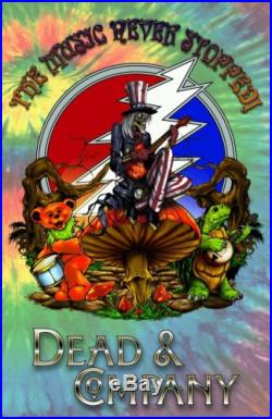 DEAD AND COMPANY GRATEFUL DEAD POSTER ¥¥ SWEET $17.99 SHIPPED