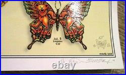 DEAD AND COMPANY POSTER Summer Tour 2019 EMEK AE Ed. S/N Doodled #156/200 MINT