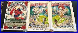 DEAD & CO Lot Of Three TOUR POSTERS 06/24 6/25/2023 Fenway Boston Final Tour