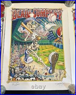 DEAD & CO Lot Of Three TOUR POSTERS 06/24 6/25/2023 Fenway Boston Final Tour