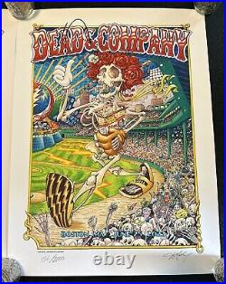 DEAD & CO Lot Of Three TOUR POSTERS 06/24 6/25/2023 Fenway Boston Final Tour