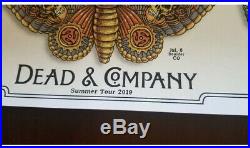 DEAD & COMPANY 2019 VIP Summer Tour Butterfly Poster. FREE SHIPPING