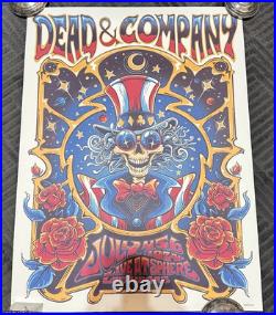 DEAD & COMPANY/ 2024/ SPHERE/ JULY 4-6/ Zazzcorp poster