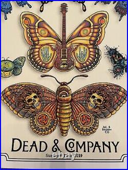 DEAD & COMPANY Original Print/Poster 2019 Summer Tour VIP, Numbered & Signed