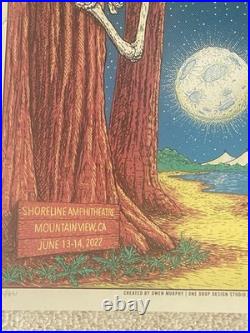 DEAD & COMPANY Poster S/N Shoreline Mountain View CA 2022 Owen Murphy One Drop