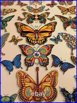 DEAD & COMPANY poster 2019 Concert VIP Tour EMEK Print Butterfly Low # 109