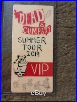 DEAD and COMPANY 2019 VIP Summer Tour BUTTERFLY Poster Signed by Artist+ticket