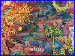 Dan Herwitt Grateful Dead Grateful Grown Poster Sunflowerform S/N xx/300 Garcia