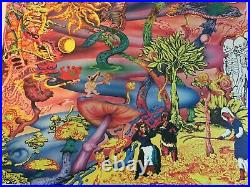 Dan Herwitt Grateful Dead Grateful Grown Poster Sunflowerform S/N xx/300 Garcia