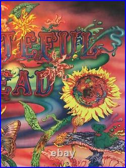 Dan Herwitt Grateful Dead Grateful Grown Poster Sunflowerform S/N xx/300 Garcia