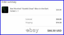 Dan Mumford Grateful Dead Glow in the Dark /25 Screen Print