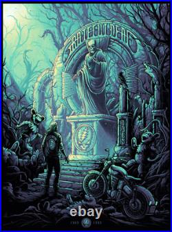 Dan Mumford Grateful Dead Glow in the Dark Variant Poster BNG x/25 IN HAND