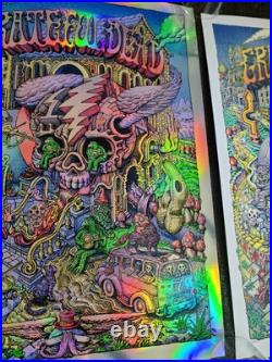 David Welker Grateful Dead Print SET Matching Numbered Edition Jerry Garcia