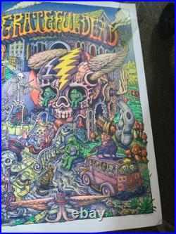 David Welker Grateful Dead Print SET Matching Numbered Edition Jerry Garcia