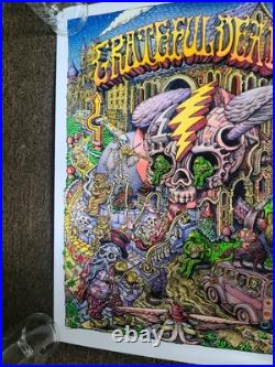 David Welker Grateful Dead Print SET Matching Numbered Edition Jerry Garcia