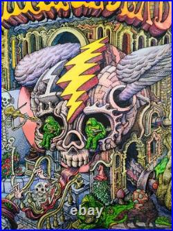 David Welker Grateful Dead Print SET Matching Numbered Edition Jerry Garcia